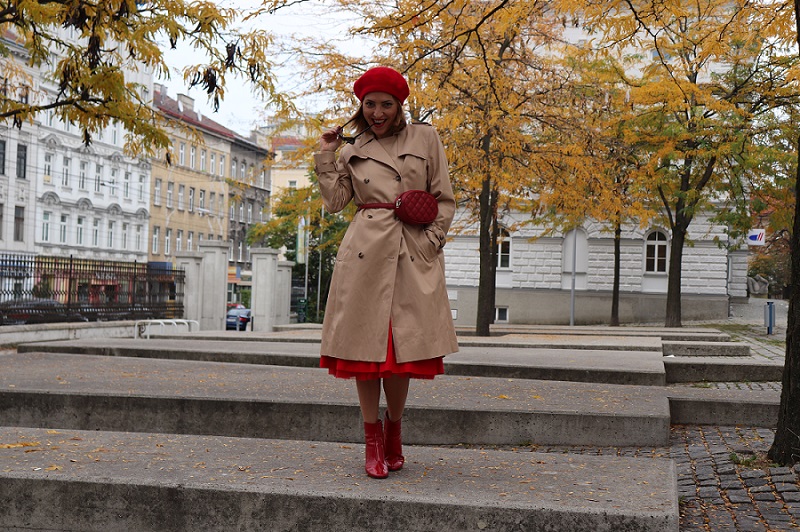 red from head to toe